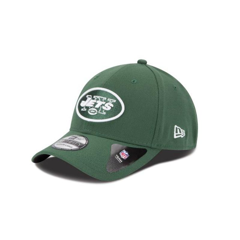 NFL New York Jets Team Classic 39Thirty Stretch Fit (ERC3456) - Green New Era Caps